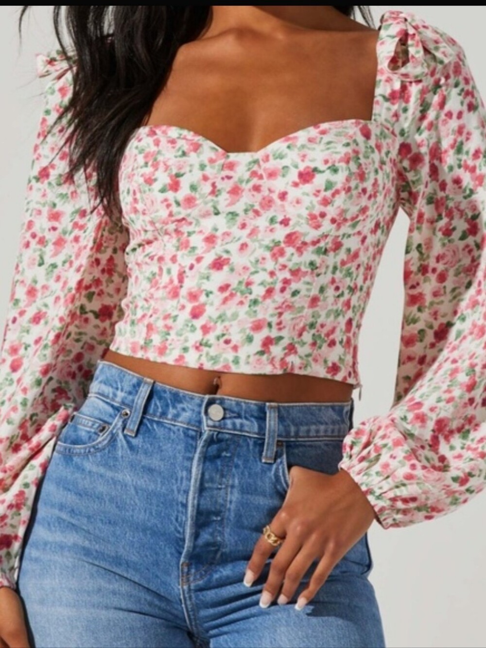 ASTR The Label S Floral Top